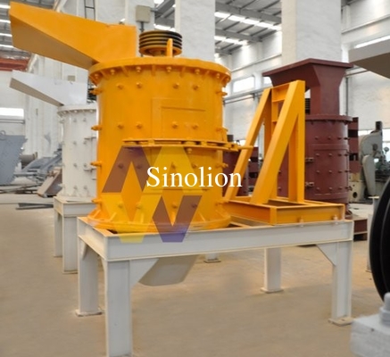 Le nouveau concasseur à compression verticale de 2013 (capacité: 10 à 200 tonnes/h)