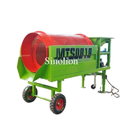Petit modèle à bas prix compost sol sable écran portable trommel à vendre