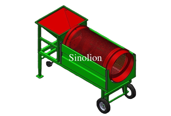Petit modèle à bas prix compost sol sable écran portable trommel à vendre