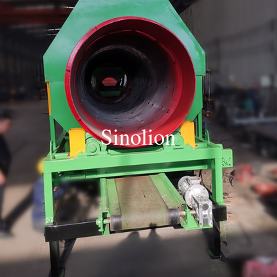 Usine d'équipement pour la sécrétion du compost à base de sable, de pierre et de trommel