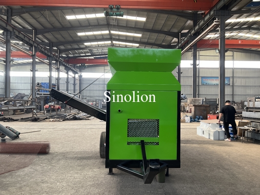 Voltage personnalisable Zhengzhou Sinolion Compostable Rotary Compost Trommel Écran 6200 KG