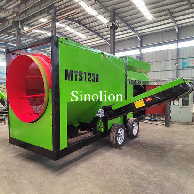 Matériau d'acier au carbone à tension personnalisable tamis rotatif compost tambour écran vibrant tambour écran pour le criblage
