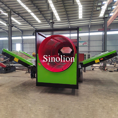 Matériau d'acier au carbone à tension personnalisable tamis rotatif compost tambour écran vibrant tambour écran pour le criblage