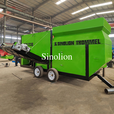 Matériau d'acier au carbone à tension personnalisable tamis rotatif compost tambour écran vibrant tambour écran pour le criblage