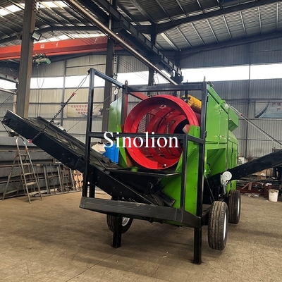 Équipement de tri des engrais de type rotatif Compost tambour à tambour tambour à mailles de 2 à 80 mm