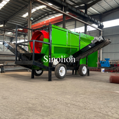 Équipement de tri des engrais de type rotatif Compost tambour à tambour tambour à mailles de 2 à 80 mm