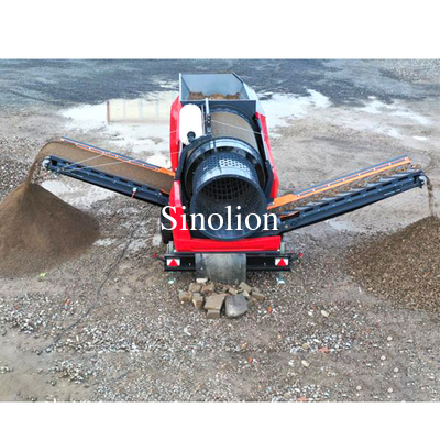 Écran à gros tambour Compost de sable de pierre à tambour Écran à tension personnalisable aux prix