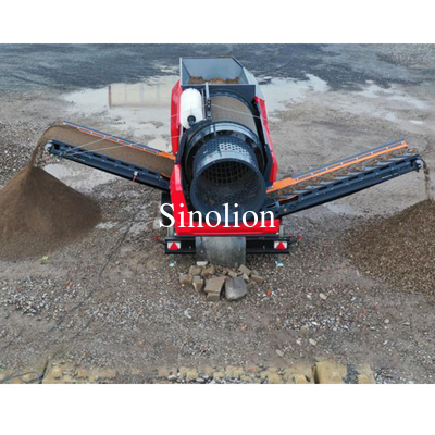 Écran à gros tambour Compost de sable de pierre à tambour Écran à tension personnalisable aux prix