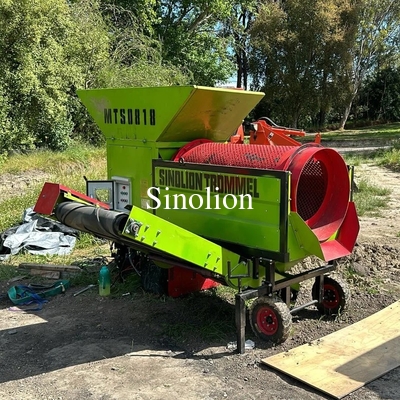 Séparateur de sable de pierre à tambour de compost avec avantage de fonctionnement facile à un prix abordable