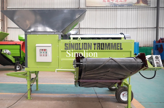 Séparateur de sable de pierre à tambour de compost avec avantage de fonctionnement facile à un prix abordable
