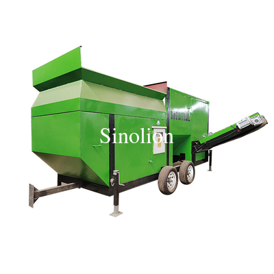Filtre à écran de tambour pour tamiseur rotatif de compost de 4,3*1,9*2,45 m dans le processus de compostage