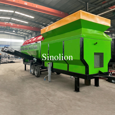 Séparateur de tri à grande capacité machine de recyclage écran à tambour pour les processus de recyclage