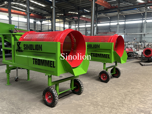 15 m3/h Capacité de tri durable Petit écran à tambour rotatif pour le criblage et la séparation