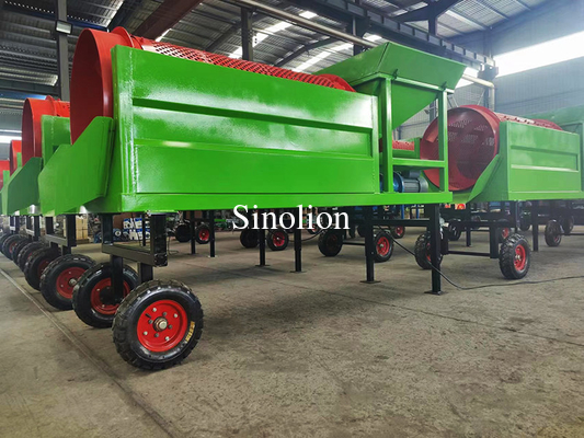 15 m3/h Capacité de tri durable Petit écran à tambour rotatif pour le criblage et la séparation