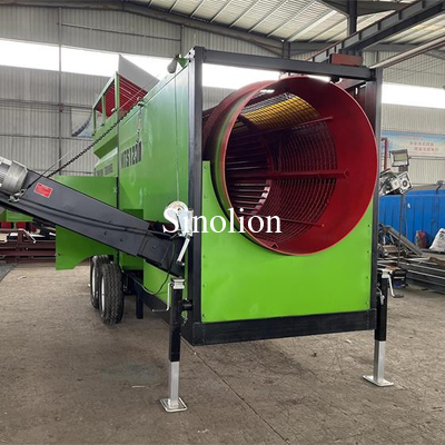 Zhengzhou Sinolion tambour de dépistage mobile pour équipement de dépistage industriel dans les fermes