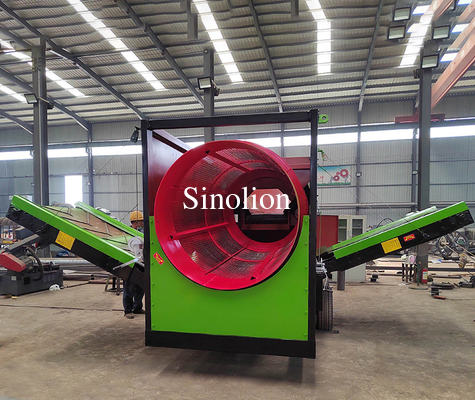 2900 KG Écran portable de tambour de sol pour écran portable de tambour
