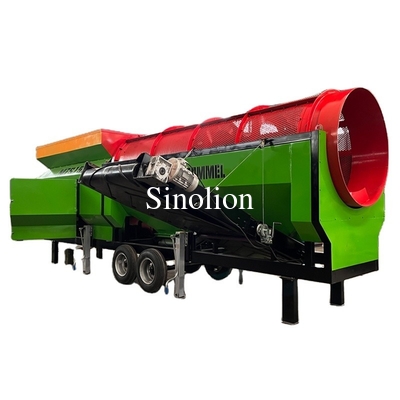 Écran de sable portable pour les matériaux à Zhengzhou Sinolion Écran de trombone mobile de sol supérieur