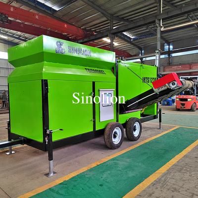 Améliorez votre processus de compostage avec notre écran à tambour 220V/380V/415V