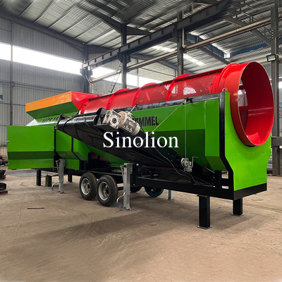 Génération Trommel Machine à écran lourd pour le tri et le dépistage des matériaux
