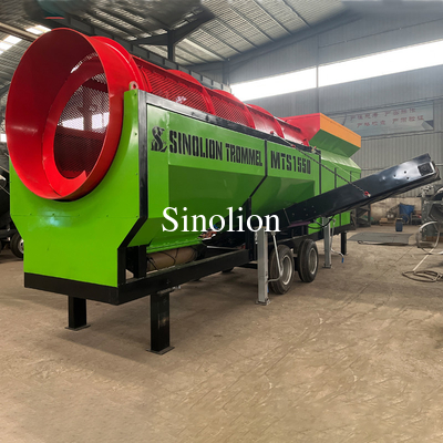 Génération Trommel Machine à écran lourd pour le tri et le dépistage des matériaux