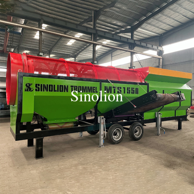 Génération Trommel Machine à écran lourd pour le tri et le dépistage des matériaux