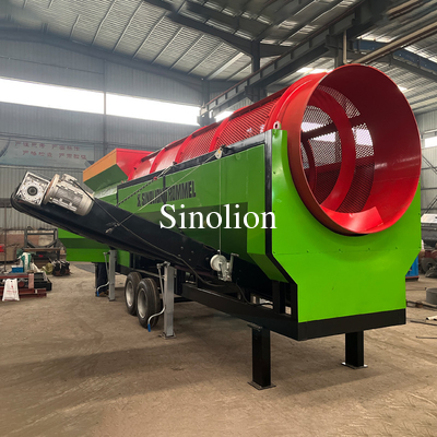 Génération Trommel Machine à écran lourd pour le tri et le dépistage des matériaux