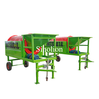 Meilleur écran à tambour mobile en quantité avec dépistage du sol circulaire de 3,15*1,65*1,1 m