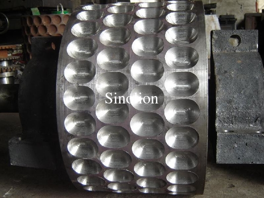 machine de briquetage à rouleaux pour presses à poudre de charbon de bois/charbon de bois/coke/gips