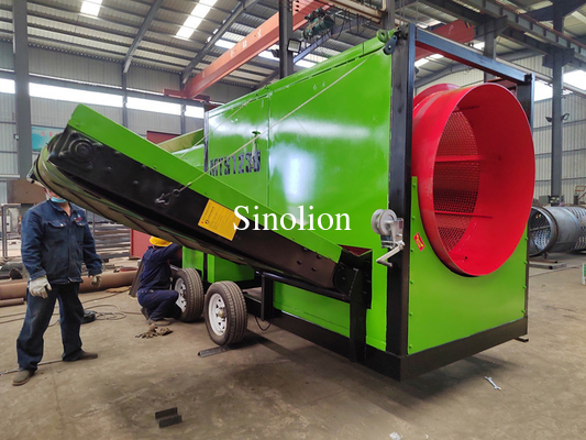 Écran à trombe mobile à haute performance pour écran de gravier à Zhengzhou Sinolion