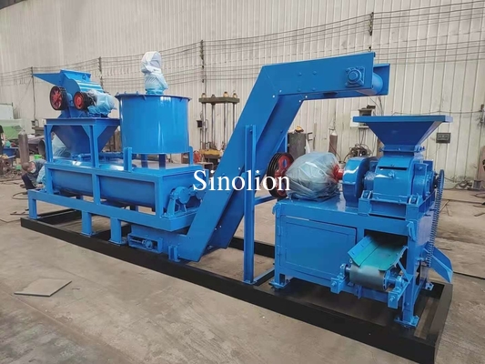 équipement automatique de briquetage du charbon de bois complet sans installation