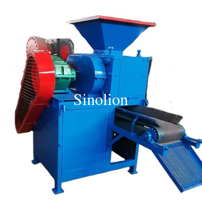Machine à briqueter le charbon avec système d'alimentation et d'envoi automatique pour la production