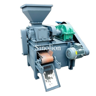 Machine à briquette à rouleaux à bille ovale pour la réduction des poussières et le recyclage des matériaux
