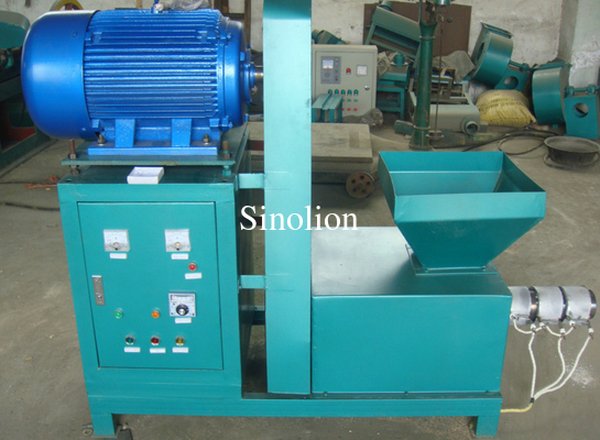 Machine à briquette à l'extrudeur à bas prix pour la poudre de charbon de bois