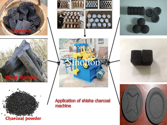 Chine Fabrique approuvée par CE/ISO machine à briquette à charbon de bois à base de shisha