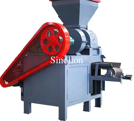 Briquettes au charbon de bois pour barbecue, machine à briquettes à haute pression à rouleaux