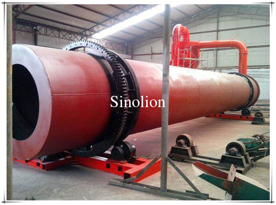 Séchage des boues d'eaux usées tube cylindrique sécheuse à tambour rotative minière