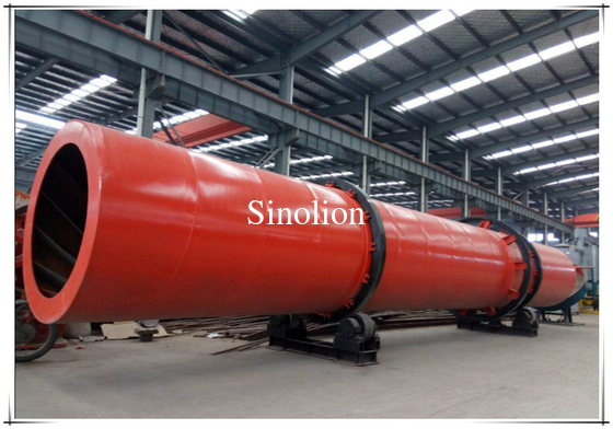 Séchage des boues d'eaux usées tube cylindrique sécheuse à tambour rotative minière