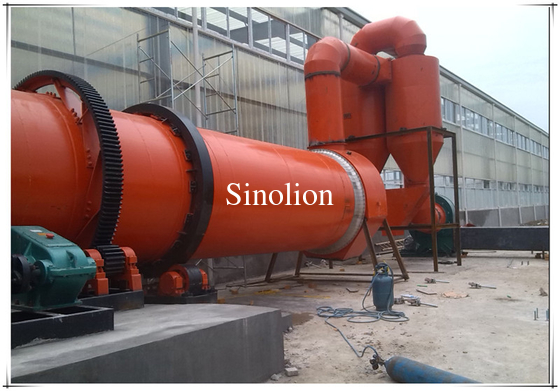 Séchage des boues d'eaux usées tube cylindrique sécheuse à tambour rotative minière