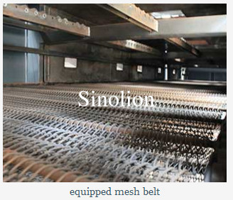 2021 séchoir à chaîne à chaleur pour ligne de production de briquettes de charbon