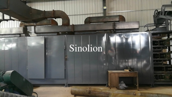 Équipement de séchage à vide pour briquettes de charbon de bois avec certification CE