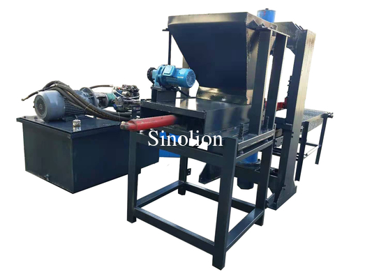 Machine de fabrication de briquettes en forme carrée à base de charbon de coco shisha
