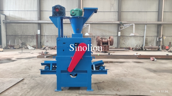 fournisseur professionnel 1-3tph de charbon de poussière de charbon de bois double presse à rouleaux briquetage machine