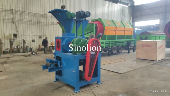 fournisseur professionnel 1-3tph de charbon de poussière de charbon de bois double presse à rouleaux briquetage machine