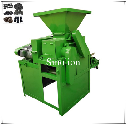 Machine à briquettes à double rouleau à charbon de bois en forme d'oreiller modèle 400