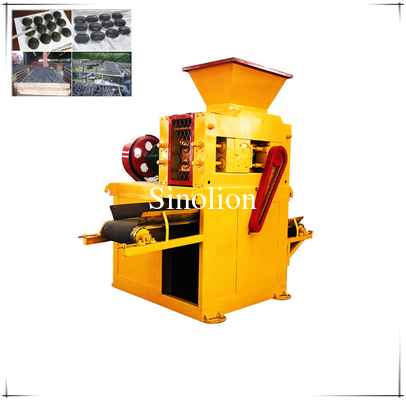 Machine de pressage à la forme d'oreiller à billes Briquettes Machine de fabrication de billes à briquettes