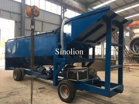 Machine de fabrication de séparateur de poussière d'or mobile en Chine