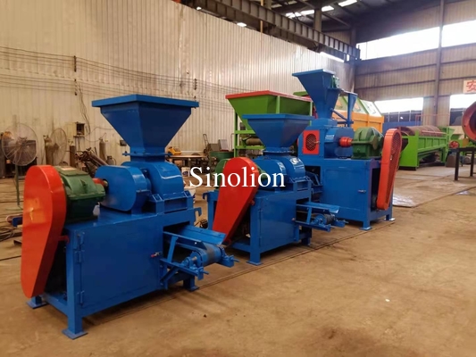 Ensemble complet d'équipements de fabrication de charbon de bois