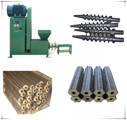 Nouveau type de bois de bambou coquille de noix de coco machine électrique de fabrication de briquettes de charbon de bois