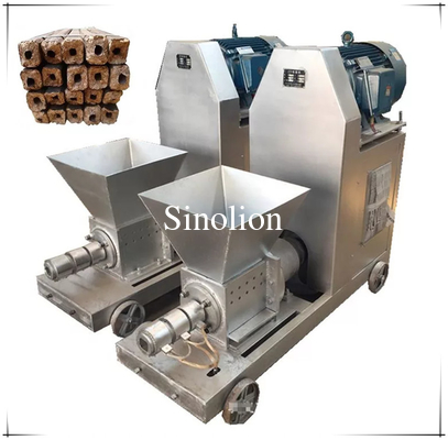 Machine de fabrication de briquettes de déchets agricoles
