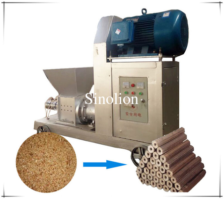 Machine de fabrication de briquettes de déchets agricoles